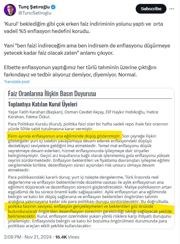 Merkez Bankası'nın kararını ekonomistler nasıl okudu? İşte faiz indiriminin olacağı tarih 4